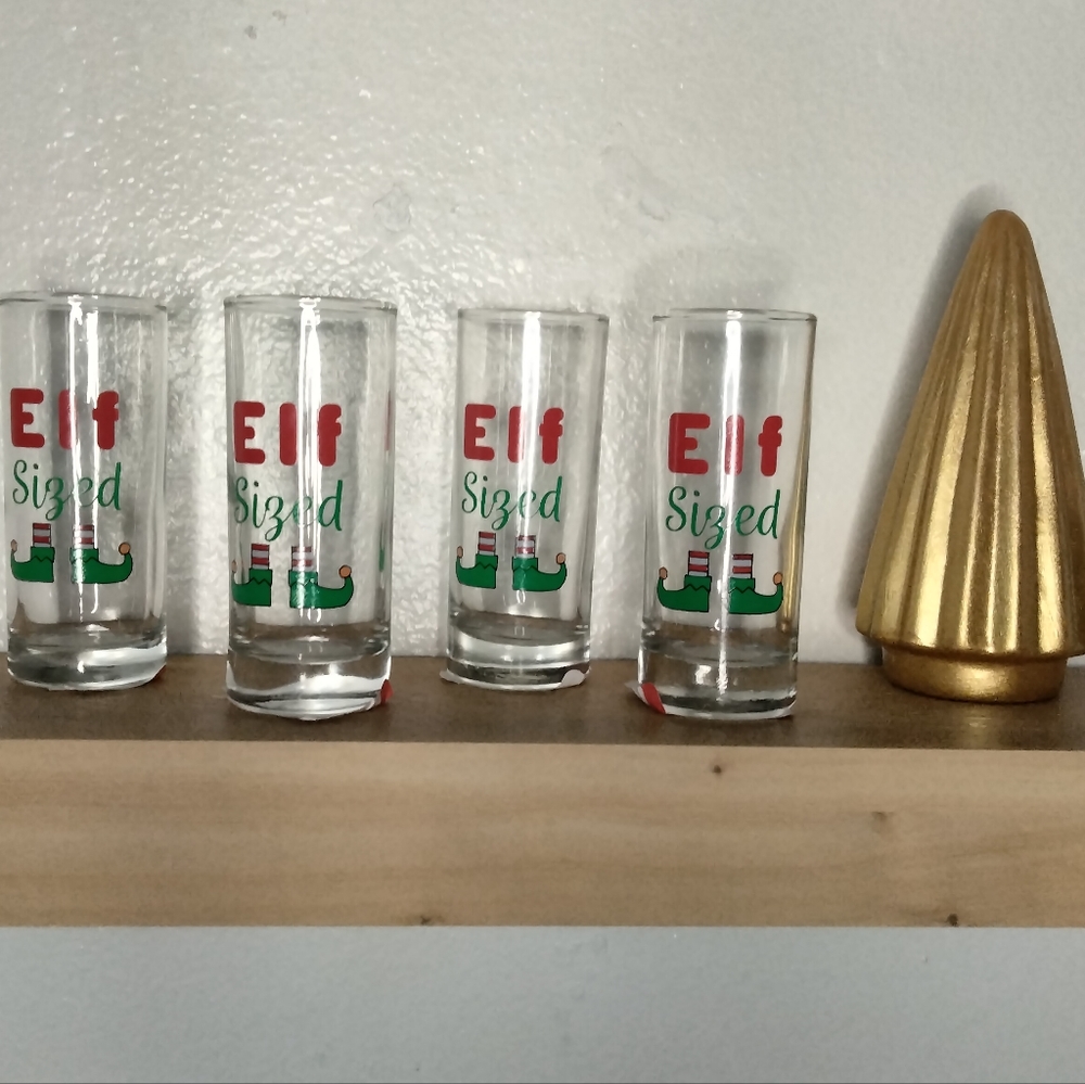 Elf Sized shot glasses